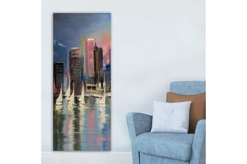 Canvastavla DKY Cities & Countries Flerfärgad - 50x120 cm - Inredning - Tavlor & posters - Canvastavla