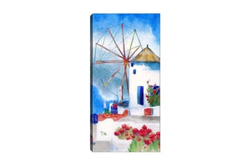 Canvastavla DKY Cities & Countries Flerfärgad - 50x120 cm - Inredning - Tavlor & posters - Canvastavla