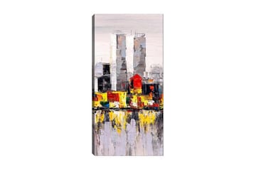 Canvastavla DKY Cities & Countries Flerfärgad - 50x120 cm - Inredning - Tavlor & posters - Canvastavla