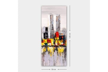 Canvastavla DKY Cities & Countries Flerfärgad - 50x120 cm - Inredning - Tavlor & posters - Canvastavla