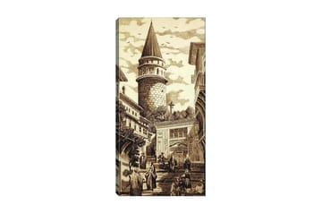 Canvastavla DKY Cities & Countries Flerfärgad - 50x120 cm - Inredning - Tavlor & posters - Canvastavla