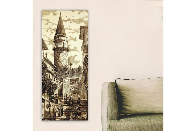 Canvastavla DKY Cities & Countries Flerfärgad - 50x120 cm - Inredning - Tavlor & posters - Canvastavla