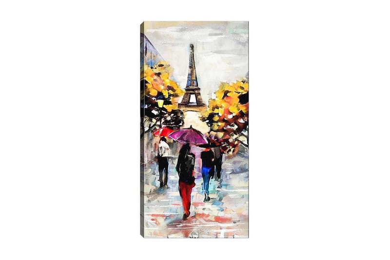 Canvastavla DKY Cities & Countries Flerfärgad - 50x120 cm - Inredning - Tavlor & posters - Canvastavla