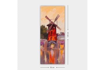 Canvastavla DKY Cities & Countries Flerfärgad - 50x120 cm - Inredning - Tavlor & posters - Canvastavla