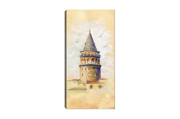 Canvastavla DKY Cities & Countries Flerfärgad - 50x120 cm - Inredning - Tavlor & posters - Canvastavla