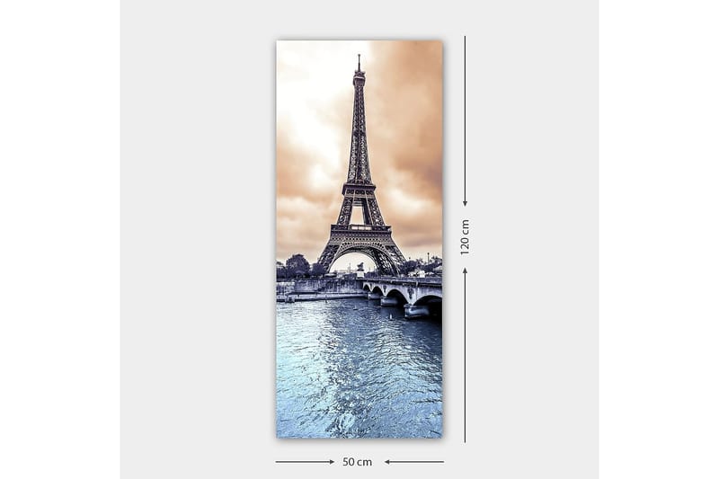 Canvastavla DKY Cities & Countries Flerfärgad - 50x120 cm - Inredning - Tavlor & posters - Canvastavla