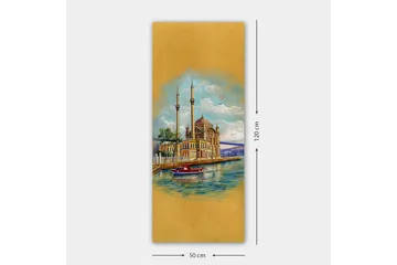 Canvastavla DKY Cities & Countries Flerfärgad - 50x120 cm - Inredning - Tavlor & posters - Canvastavla