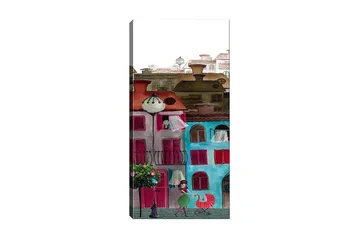 Canvastavla DKY Cities & Countries Flerfärgad - 50x120 cm - Inredning - Tavlor & posters - Canvastavla