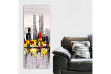 Canvastavla DKY Cities & Countries Flerfärgad - 50x120 cm - Inredning - Tavlor & posters - Canvastavla
