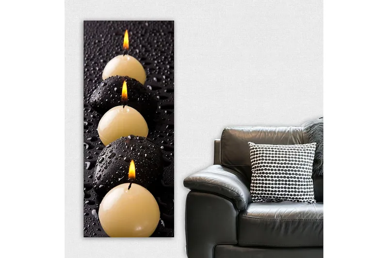 Canvastavla DKY Entertainment Flerfärgad - 50x120 cm - Inredning - Tavlor & posters - Canvastavla