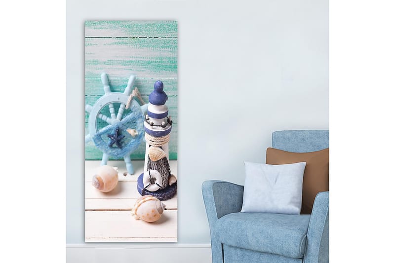 Canvastavla DKY Entertainment Flerfärgad - 50x120 cm - Inredning - Tavlor & posters - Canvastavla