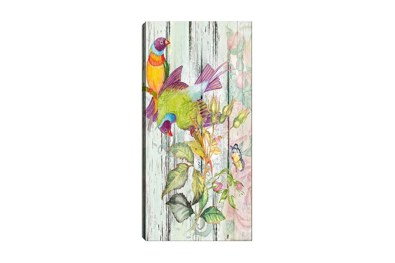 Canvastavla DKY Floral & Botanical Flerfärgad - 50x120 cm - Inredning - Tavlor & posters - Canvastavla