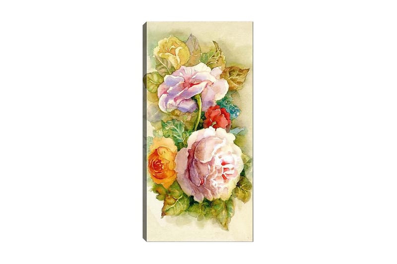 Canvastavla DKY Floral & Botanical Flerfärgad - 50x120 cm - Inredning - Tavlor & posters - Canvastavla