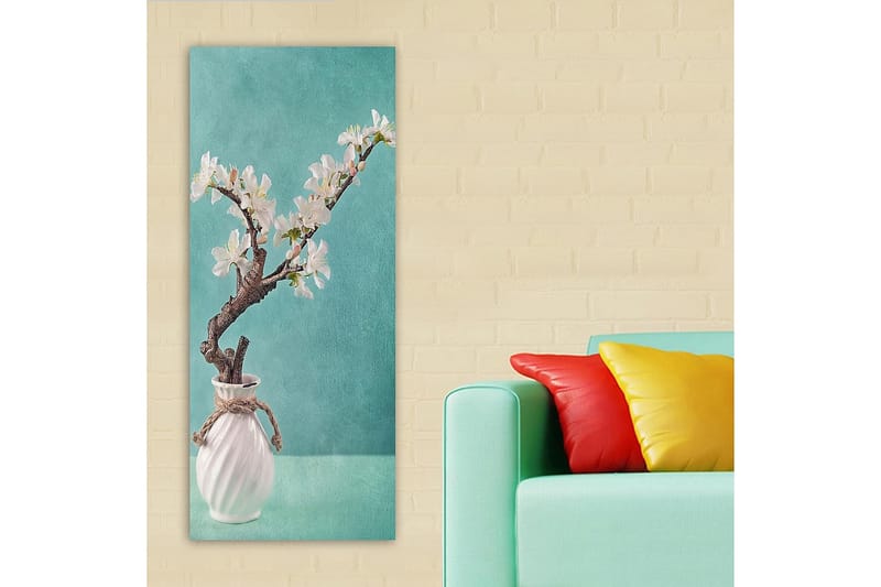 Canvastavla DKY Floral & Botanical Flerfärgad - 50x120 cm - Inredning - Tavlor & posters - Canvastavla