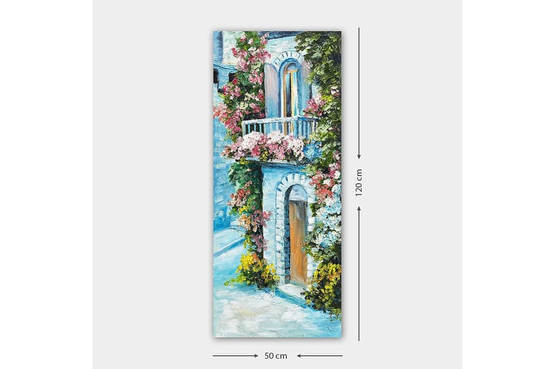 Canvastavla DKY Floral & Botanical Flerfärgad - 50x120 cm - Inredning - Tavlor & posters - Canvastavla