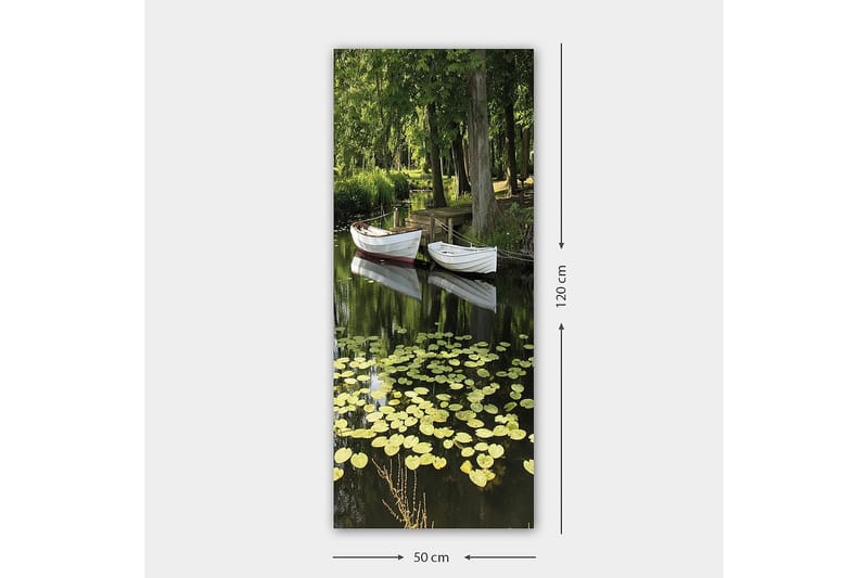 Canvastavla DKY Floral & Botanical Flerfärgad - 50x120 cm - Inredning - Tavlor & posters - Canvastavla
