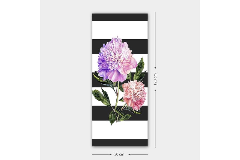 Canvastavla DKY Floral & Botanical Flerfärgad - 50x120 cm - Canvastavla