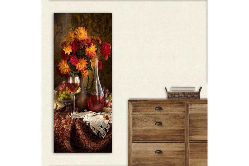 Canvastavla DKY Floral & Botanical Flerfärgad - 50x120 cm - Inredning - Tavlor & posters - Canvastavla
