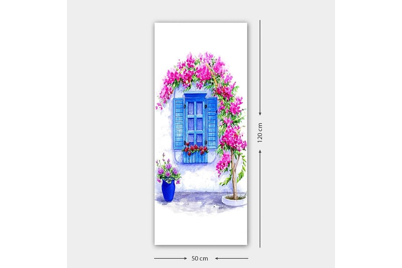Canvastavla DKY Floral & Botanical Flerfärgad - 50x120 cm - Inredning - Tavlor & posters - Canvastavla