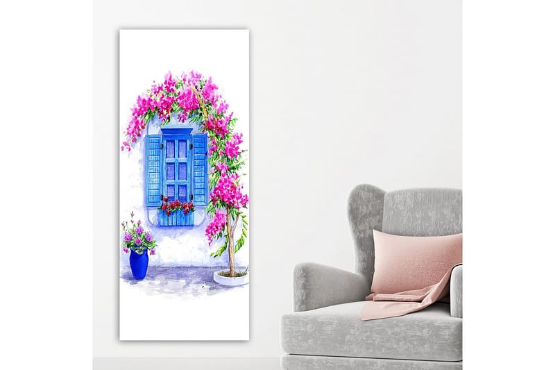 Canvastavla DKY Floral & Botanical Flerfärgad - 50x120 cm - Inredning - Tavlor & posters - Canvastavla