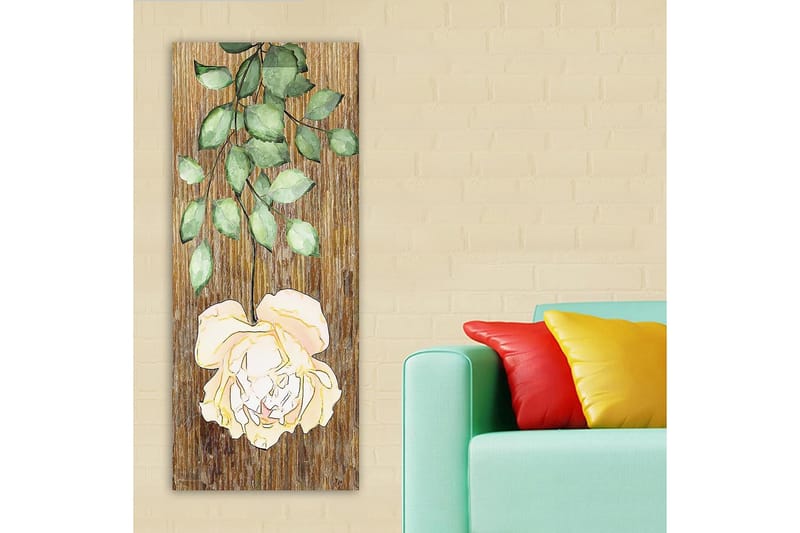 Canvastavla DKY Floral & Botanical Flerfärgad - 50x120 cm - Inredning - Tavlor & posters - Canvastavla