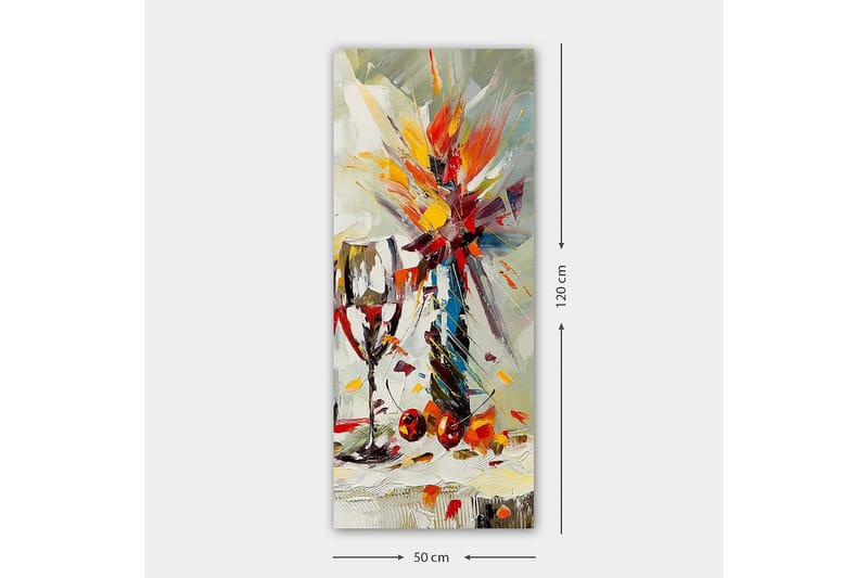 Canvastavla DKY Floral & Botanical Flerfärgad - 50x120 cm - Inredning - Tavlor & posters - Canvastavla