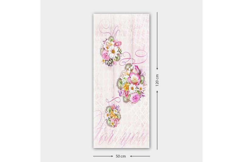 Canvastavla DKY Floral & Botanical Flerfärgad - 50x120 cm - Inredning - Tavlor & posters - Canvastavla
