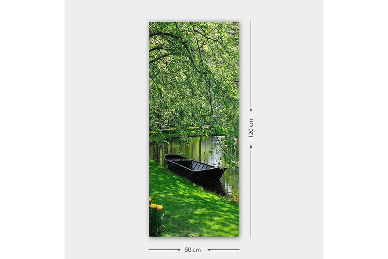 Canvastavla DKY Floral & Botanical Flerfärgad - 50x120 cm - Inredning - Tavlor & posters - Canvastavla