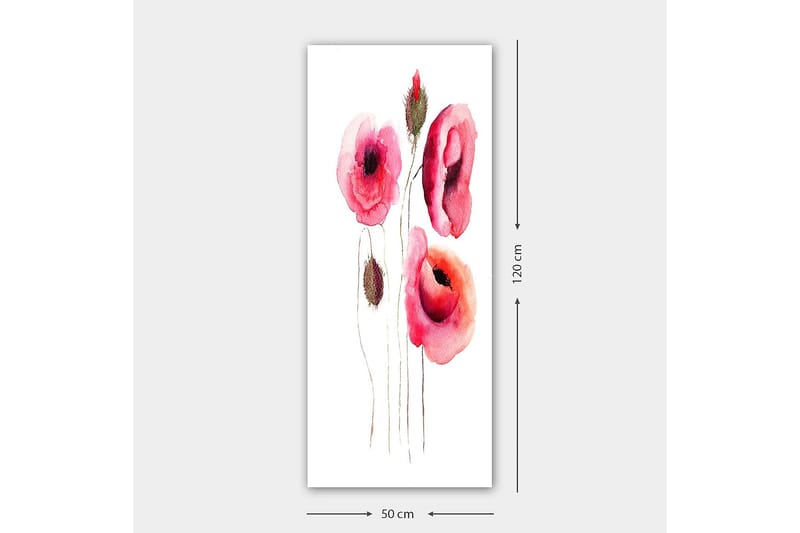 Canvastavla DKY Floral & Botanical Flerfärgad - 50x120 cm - Inredning - Tavlor & posters - Canvastavla