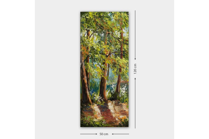 Canvastavla DKY Floral & Botanical Flerfärgad - 50x120 cm - Inredning - Tavlor & posters - Canvastavla
