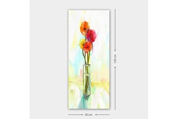 Canvastavla DKY Floral & Botanical Flerfärgad - 50x120 cm - Inredning - Tavlor & posters - Canvastavla