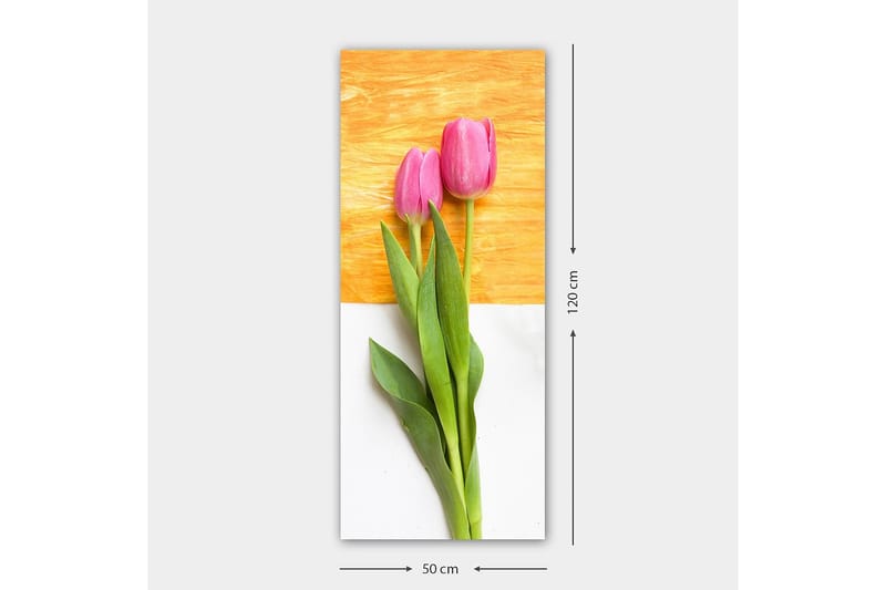 Canvastavla DKY Floral & Botanical Flerfärgad - 50x120 cm - Inredning - Tavlor & posters - Canvastavla