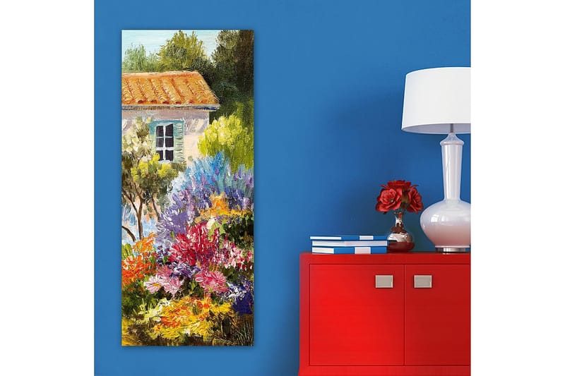Canvastavla DKY Floral & Botanical Flerfärgad - 50x120 cm - Inredning - Tavlor & posters - Canvastavla