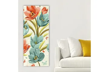 Canvastavla DKY Floral & Botanical Flerfärgad - 50x120 cm - Inredning - Tavlor & posters - Canvastavla