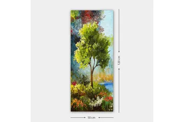 Canvastavla DKY Floral & Botanical Flerfärgad - 50x120 cm - Inredning - Tavlor & posters - Canvastavla