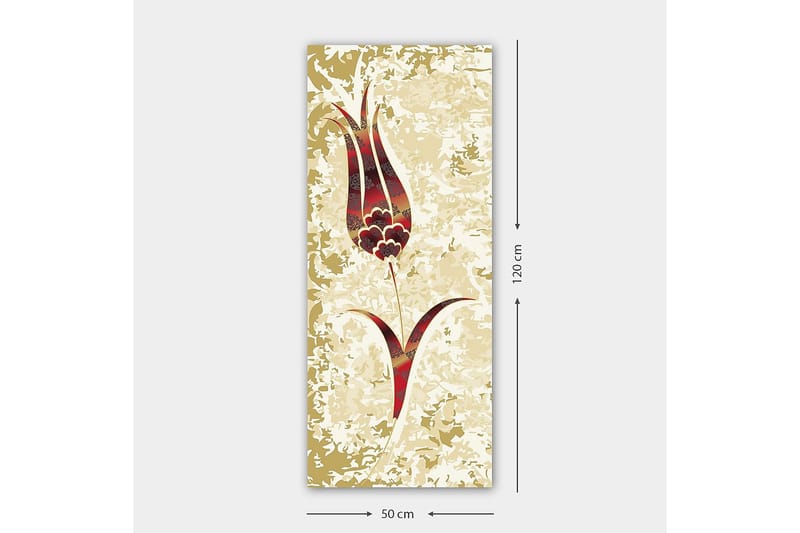Canvastavla DKY Floral & Botanical Flerfärgad - 50x120 cm - Inredning - Tavlor & posters - Canvastavla