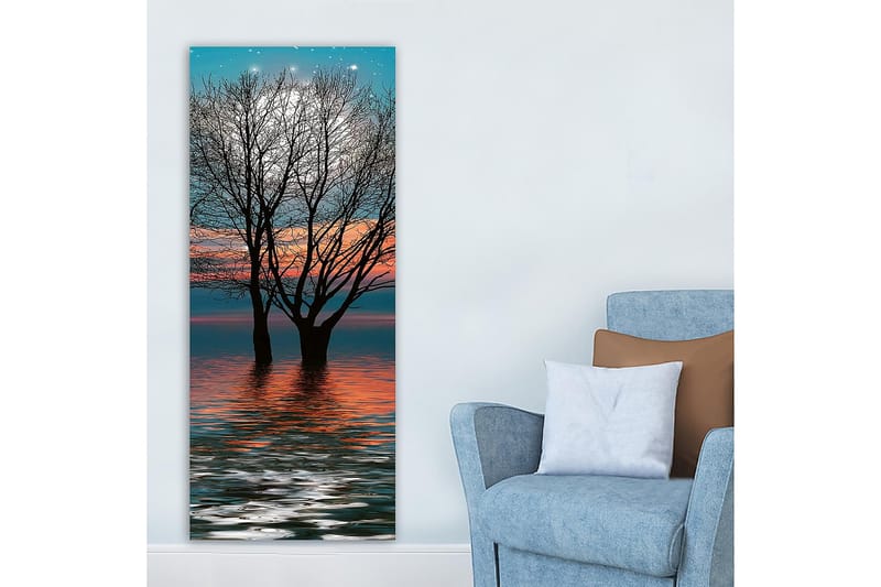Canvastavla DKY Floral & Botanical Flerfärgad - 50x120 cm - Inredning - Tavlor & posters - Canvastavla