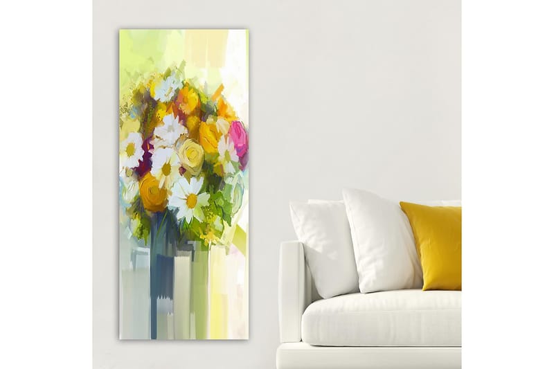 Canvastavla DKY Floral & Botanical Flerfärgad - 50x120 cm - Inredning - Tavlor & posters - Canvastavla