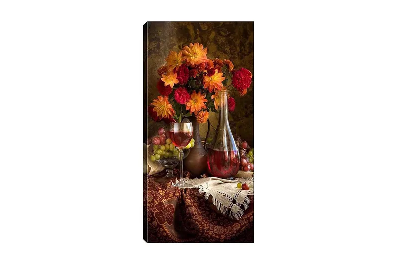 Canvastavla DKY Floral & Botanical Flerfärgad, 50x120 cm