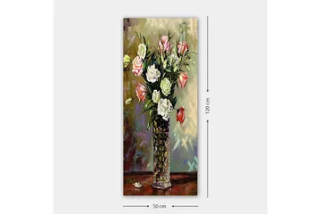 Canvastavla DKY Floral & Botanical Flerfärgad - 50x120 cm - Inredning - Tavlor & posters - Canvastavla