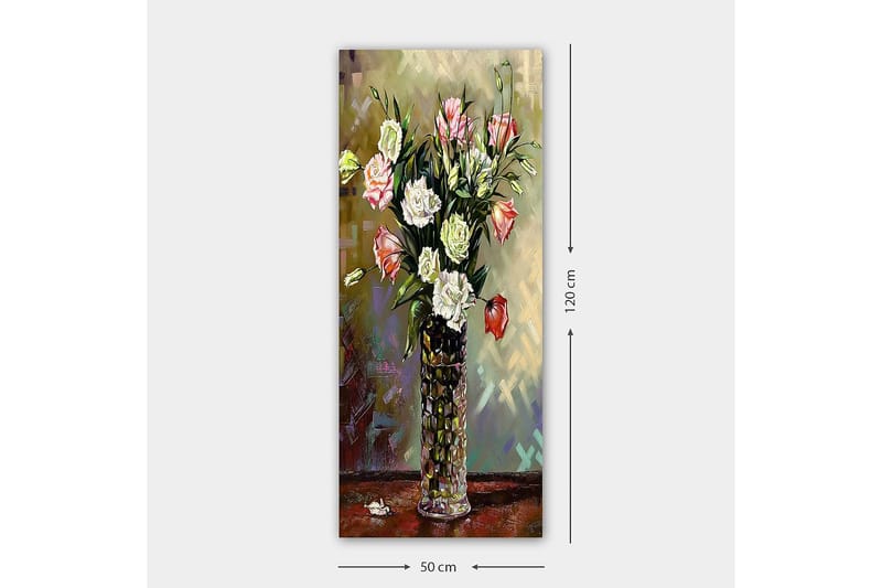 Canvastavla DKY Floral & Botanical Flerfärgad - 50x120 cm - Inredning - Tavlor & posters - Canvastavla