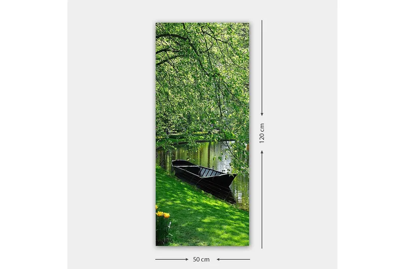 Canvastavla DKY Floral & Botanical Flerfärgad - 50x120 cm - Inredning - Tavlor & posters - Canvastavla