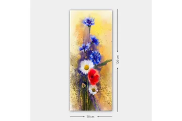 Canvastavla DKY Floral & Botanical Flerfärgad - 50x120 cm - Inredning - Tavlor & posters - Canvastavla