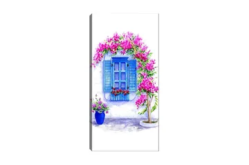 Canvastavla DKY Floral & Botanical Flerfärgad - 50x120 cm - Inredning - Tavlor & posters - Canvastavla