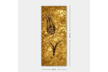 Canvastavla DKY Floral & Botanical Flerfärgad - 50x120 cm - Inredning - Tavlor & posters - Canvastavla
