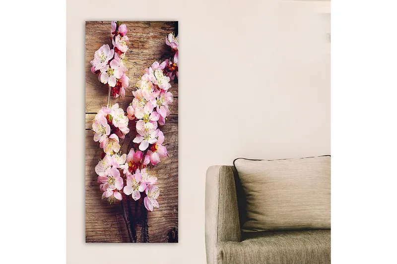 Canvastavla DKY Floral & Botanical Flerfärgad - 50x120 cm - Inredning - Tavlor & posters - Canvastavla