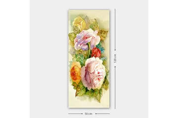 Canvastavla DKY Floral & Botanical Flerfärgad - 50x120 cm - Inredning - Tavlor & posters - Canvastavla