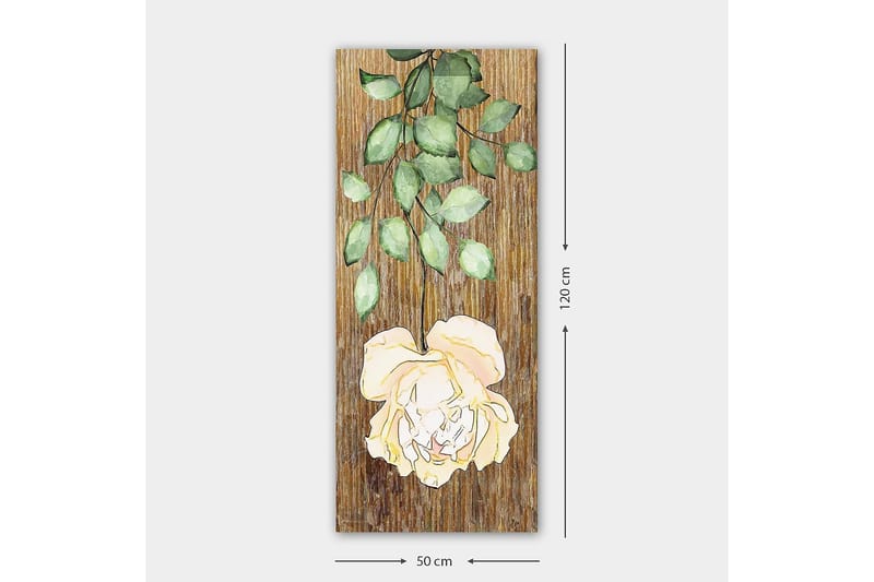 Canvastavla DKY Floral & Botanical Flerfärgad - 50x120 cm - Inredning - Tavlor & posters - Canvastavla
