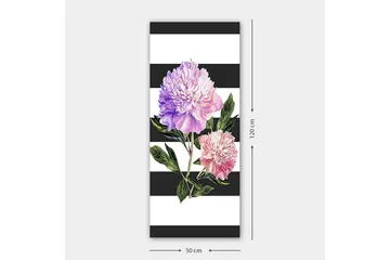 Canvastavla DKY Floral & Botanical Flerfärgad - 50x120 cm - Inredning - Tavlor & posters - Canvastavla