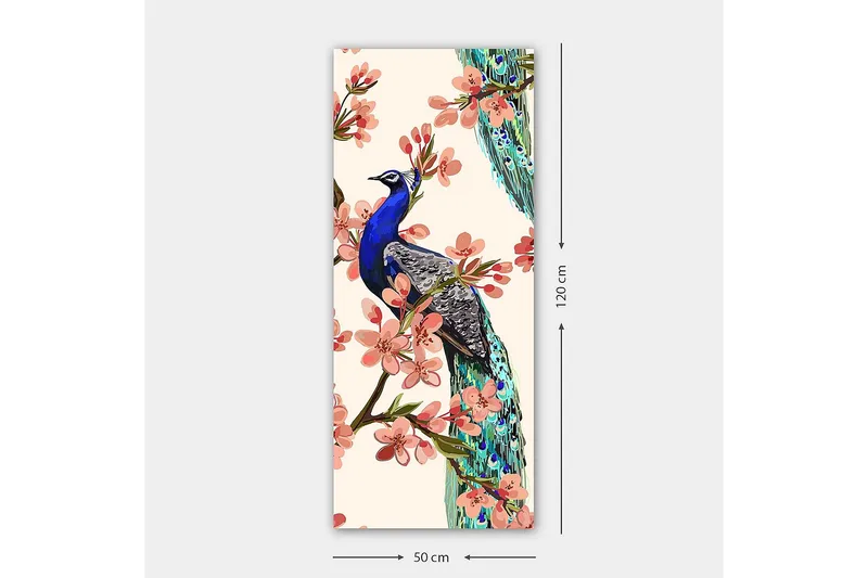 Canvastavla DKY Floral & Botanical Flerfärgad - 50x120 cm - Inredning - Tavlor & posters - Canvastavla
